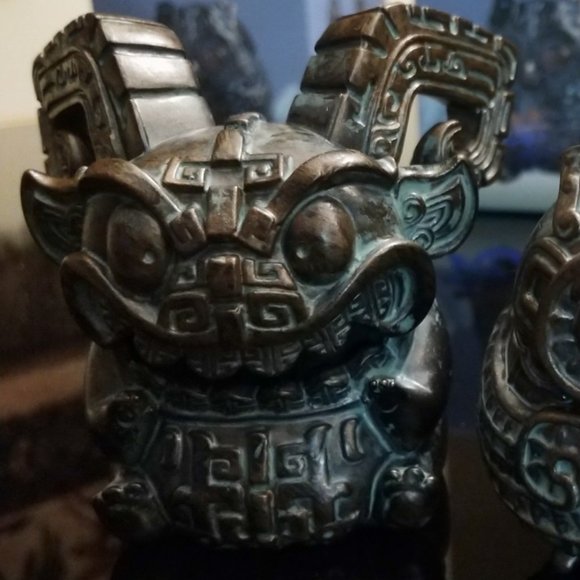 52TOYS x Hyperactivation Owl + Ram Bronze Ware Blind Box Series Figures - Picture 9 of 10